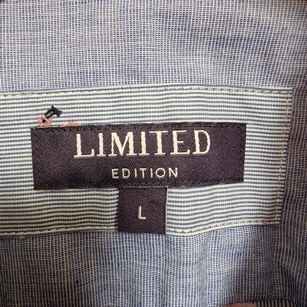 Limited Edition Blue Flamingo Short Sleeve Shirt UK Medium - Picture 4 of 5